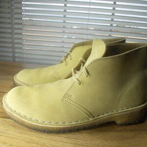 Clarks Originals Desert Boots 11826 Men's 7 Wheat Chukka Crepe Soles